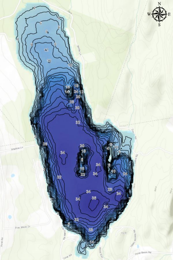 Lake Data & Maps Lake Iroquois Association